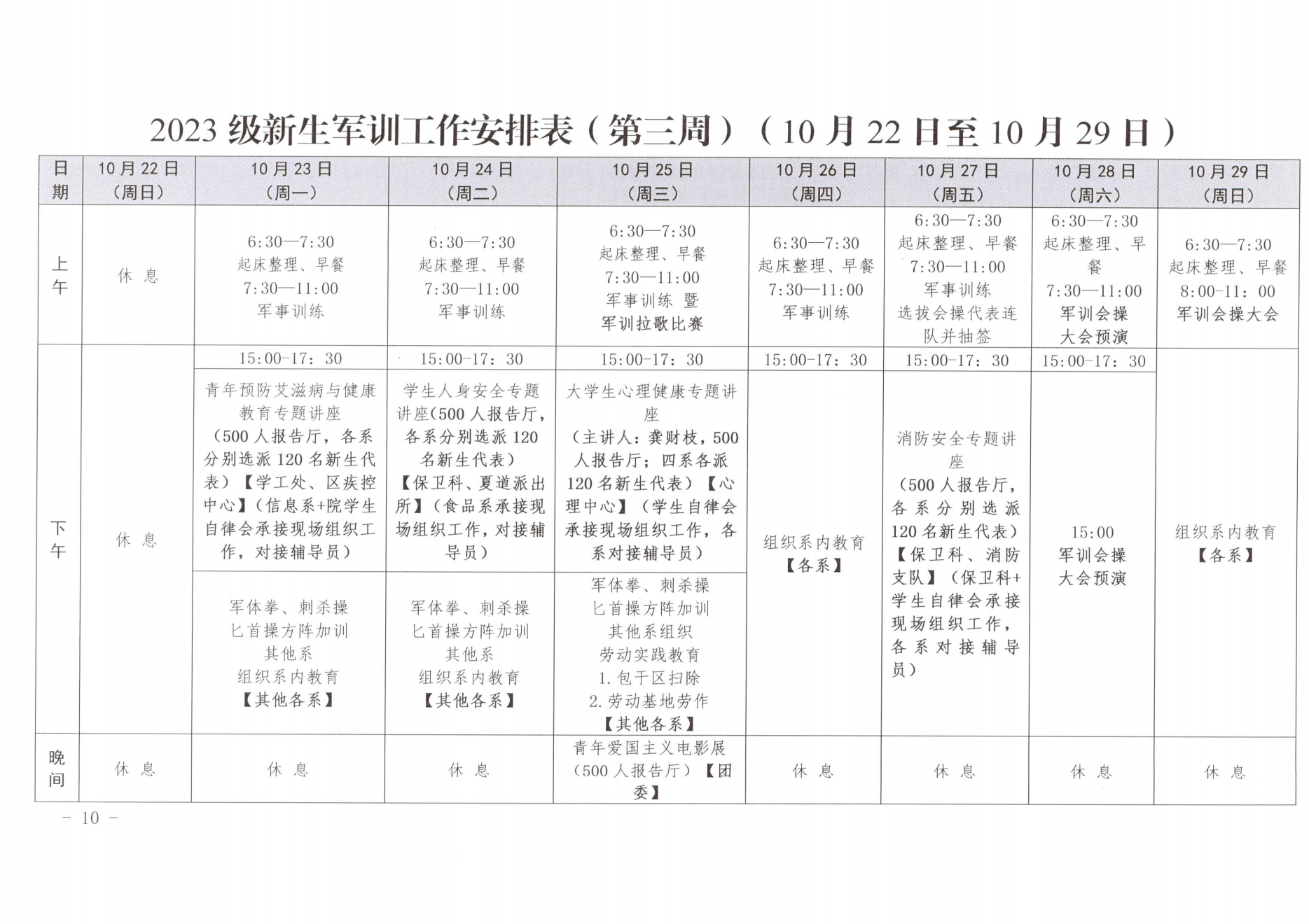 闽北职院办〔2023〕20号（关于开展2023年秋季新生军训工作的通知）_20230928155758_09.png